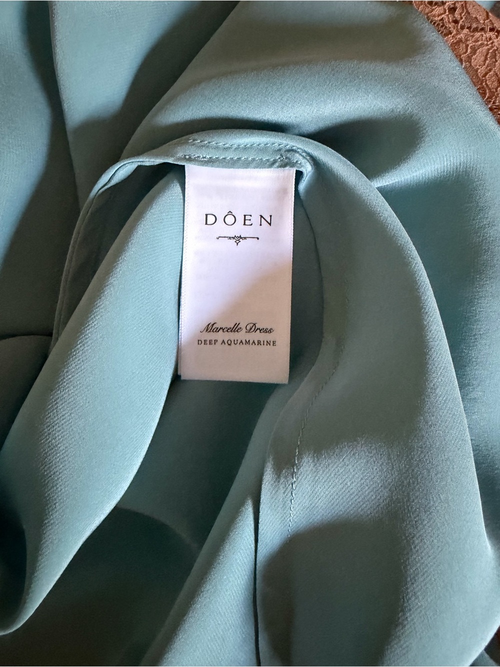 DOEN -Deep Aquamarine- Marcelle Dress S - Picture 6 of 7